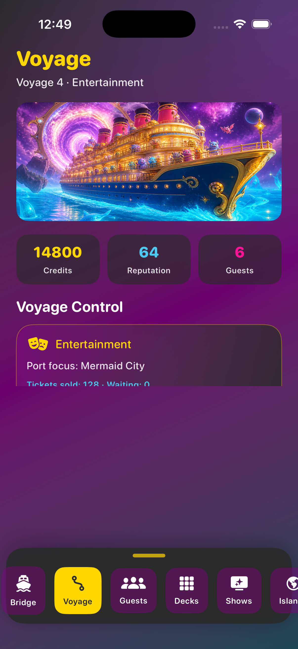 Voyage Control